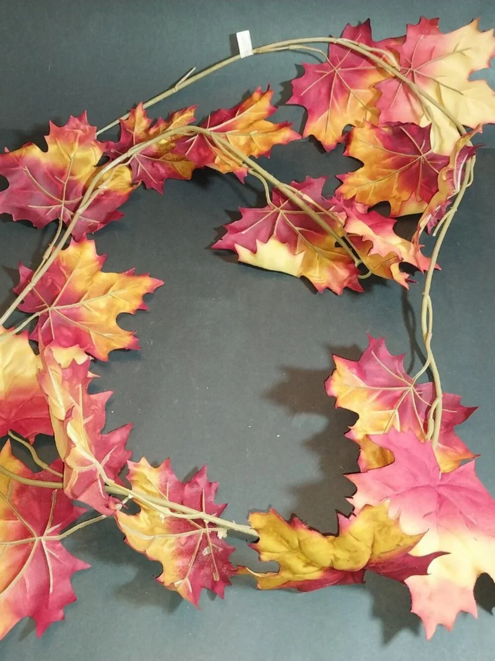 Fall Maple Leaf Fabric Garland Set 4